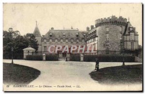 Old Postcard Rambouillet Chateau North Facade