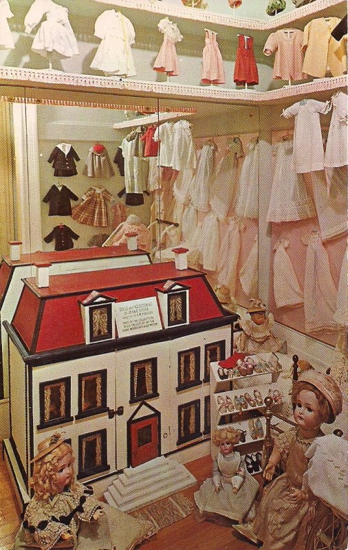 Dolls, Flagler Museum, St. Augustine, FL, Doll Collection Clothes Dollhouse 1965