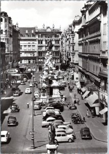 Postcard Austria Trinity Plague Column on the Graben in Vienna - RPPC