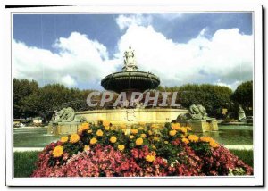 Modern Postcard Aix en Provence Great Fountain