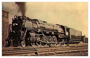Postcard TRAIN SCENE Worcester Massachusetts MA AQ1717