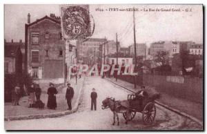 COPY Ivry Sur Seine Rue du Grand Gord Ane Charette