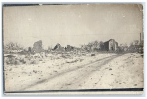 c1910 Genicourt Val-d'Oise Île-de-France France WW1 RPPC Photo Postcard