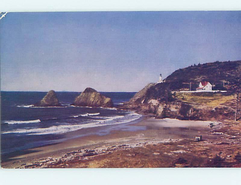 Pre-1980 BEACH SCENE Heceta Beach In Florence - Near Eugene Oregon OR G5972