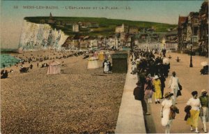 CPA MERS-les-BAINS Esplanade et la Plage (807800)