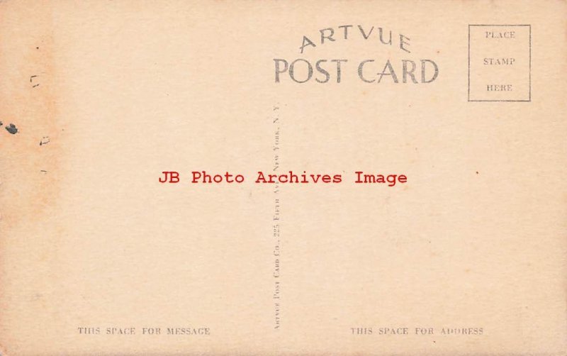 ND, Dickinson, North Dakota, Coach Cabins & Texaco Gas Station, Artvue