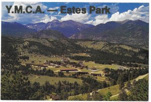 Y M C A of Estes Park Colorado 4 by 6 Continental Card