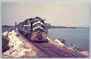 Rutland 203 Lake Champlain Alco RS-3 Postcard R12