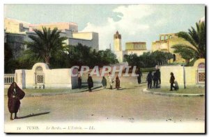 Tunisia Tunis Old Postcard Bardo l & # 39entree