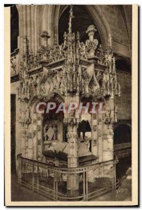 Old Postcard Bourg Brou Church Mausoleum of Marguerite d & # 39Autriche