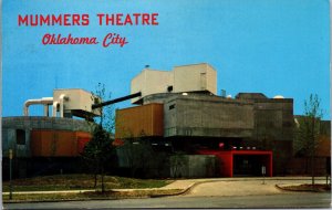 USA  Mummers Theatre Oklahoma City Chrome Postcard 09.81