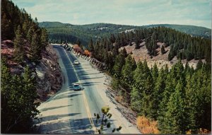 Harding Way near Butte Montana Postcard PC350