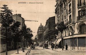 CPA ASNIERES Avenue de Courbevoie (413562)