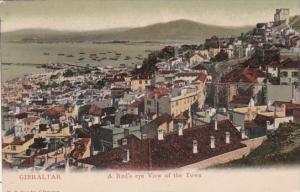 Gibraltar Birds Eye View Of The Town