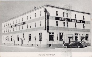 Cambrian Hotel The Pas Manitoba MB 1950s Litho Postcard H38