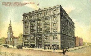 Masonic Temple in Portland, Maine