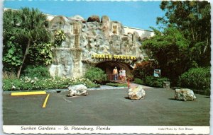 Postcard - Sunken Garden's - St. Petersburg, Florida