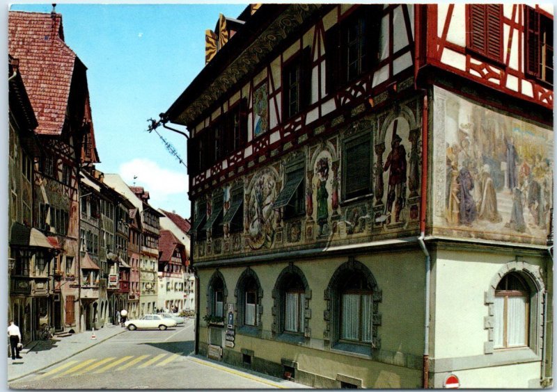 The Zwingli sermon of 1529 in the town church of Stein am Rhein, Switzerland