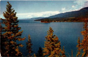 Montana Flathead Lake Near Kalispell