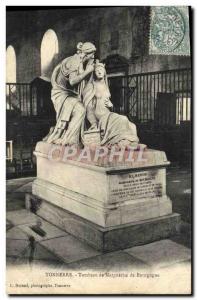 Postcard Old Thunder Tomb of Margaret of Burgundy