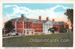 Christian Science Pleasant View Home Concord, NH, USA Unused 