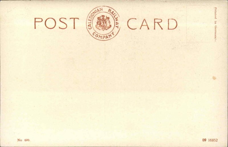 Caledonian Railway Co Mineral Engine RR Train c1910 Postcard 