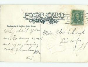 1907 signed CAR ACCIDENT CAUSES WOMEN TO MEET MAN k6652