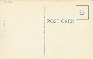 Court House Jasper Alabama Walker County 1940s Postcard Teich 4469