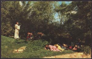 Jesus in the Garden,Black Hills Passion Play Postcard