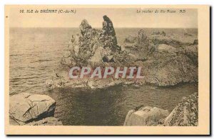 Old Postcard Island Brehat C N The Rock of St. Anne