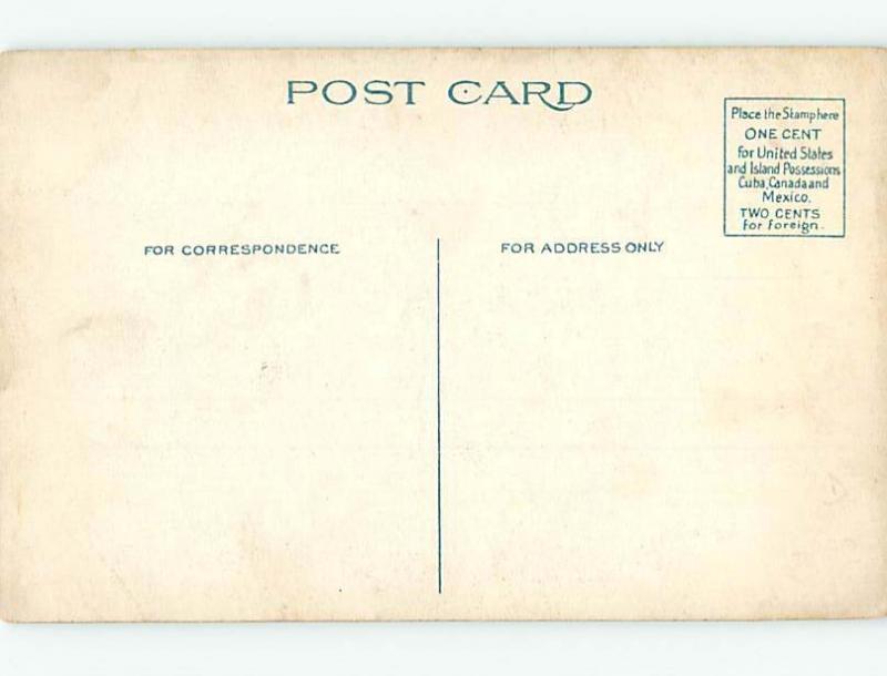 Unused W-Border MAIN POST OFFICE BUILDING Detroit Michigan MI hs1335@