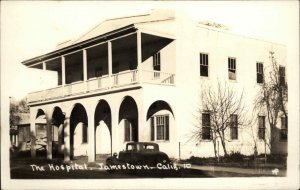 Jamestown California CA Hospital Vintage Real Photo Postcard