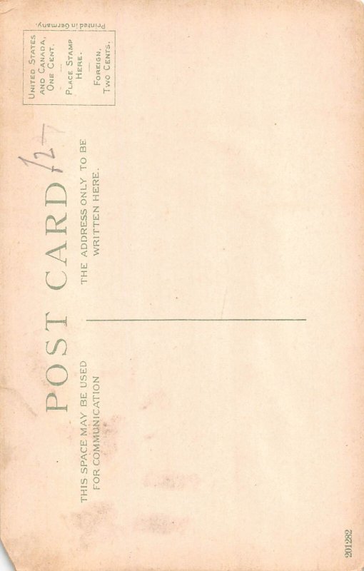 B215 Canada City Hall Toronto Clock Tower vintage postcard