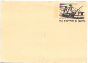 US Postcard Mint. USF Constellation, Ship.  Issued in 1972.