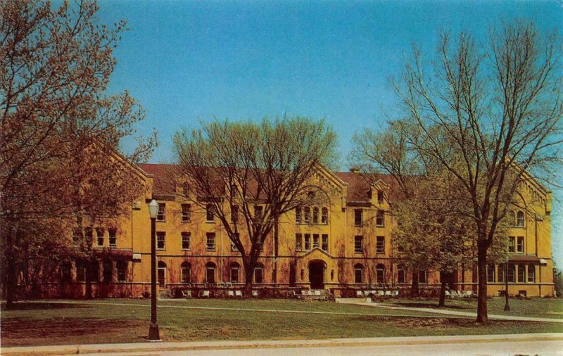 3~Postcards DeKalb IL ~ ILLINOIS STATE UNVERSITY Science~Williston Dorm~Library