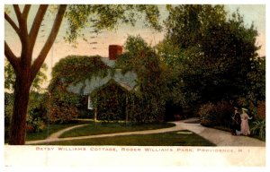 Rhode Island Providence , Roger Williams Park,  Betsey Williams Cottage