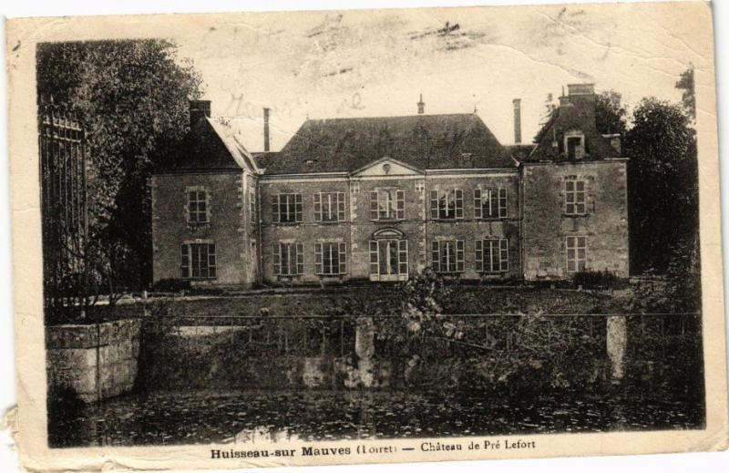 CPA HUISSEAU sur MAUVES - Chateau de Pre Lefort (271101)