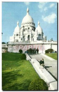 Modern Postcard Paris Montmartre Sacre Coeur