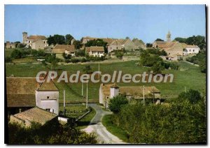 Postcard Modern TAIZE village with Romanesque church