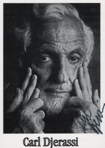 Carl Djerassi Austrian Bulgarian Contraceptive Pill Scientist Signed Photo