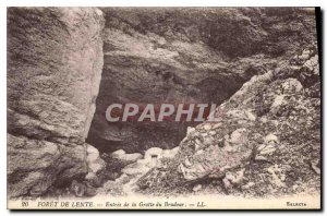 Postcard Old Drill Slow Entry of Cave Brudour