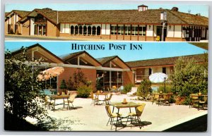 Roadside~Hitching Post Inn Cheyenne Wyoming~Vintage Postcard