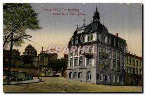 Germany - Germany - Neustadt - Part beim Loewen Hote - Old Postcard