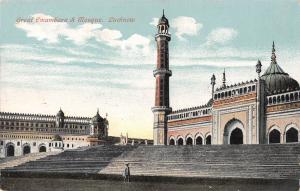 B96261 great emambara and mosquee lucknow   india