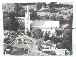 Aerial View of Llandaff Cathedral & Surrounding Area Vintage Friths RP Postcard