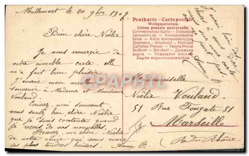 Old Postcard Fantaisie