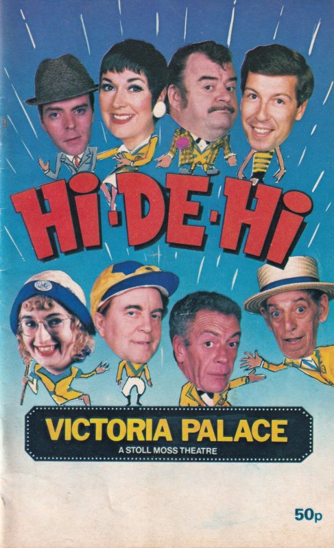 Hi De Hi RARE The Stage Show Musical Su Pollard MANY OF TV CAST Theatre Progr...