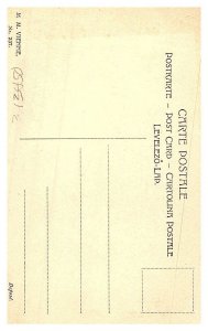 Beautiful Victorian Girls  ,  Art Nouveau, Signed M.M.Vienne