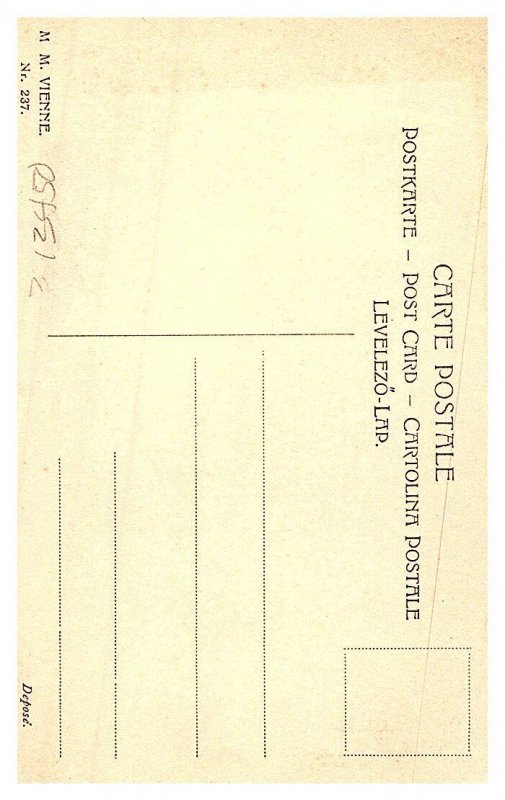 Beautiful Victorian Girls  ,  Art Nouveau, Signed M.M.Vienne