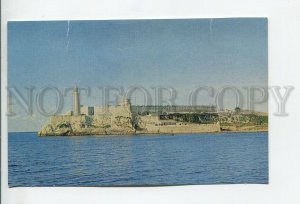 456844 USSR 1970 year CUBA Havana Fortress El Morro Lighthouse postcard